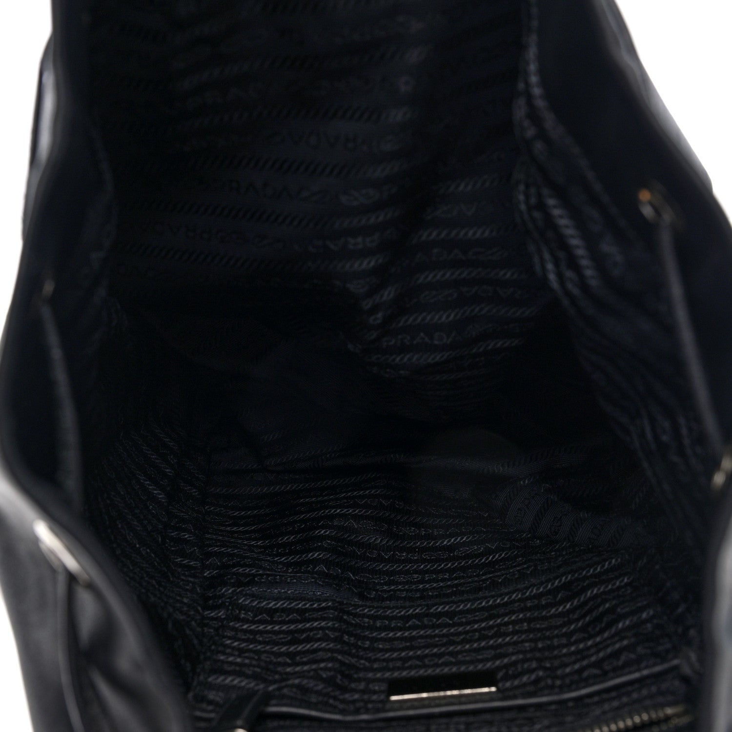 Prada Calfskin Backpack Black