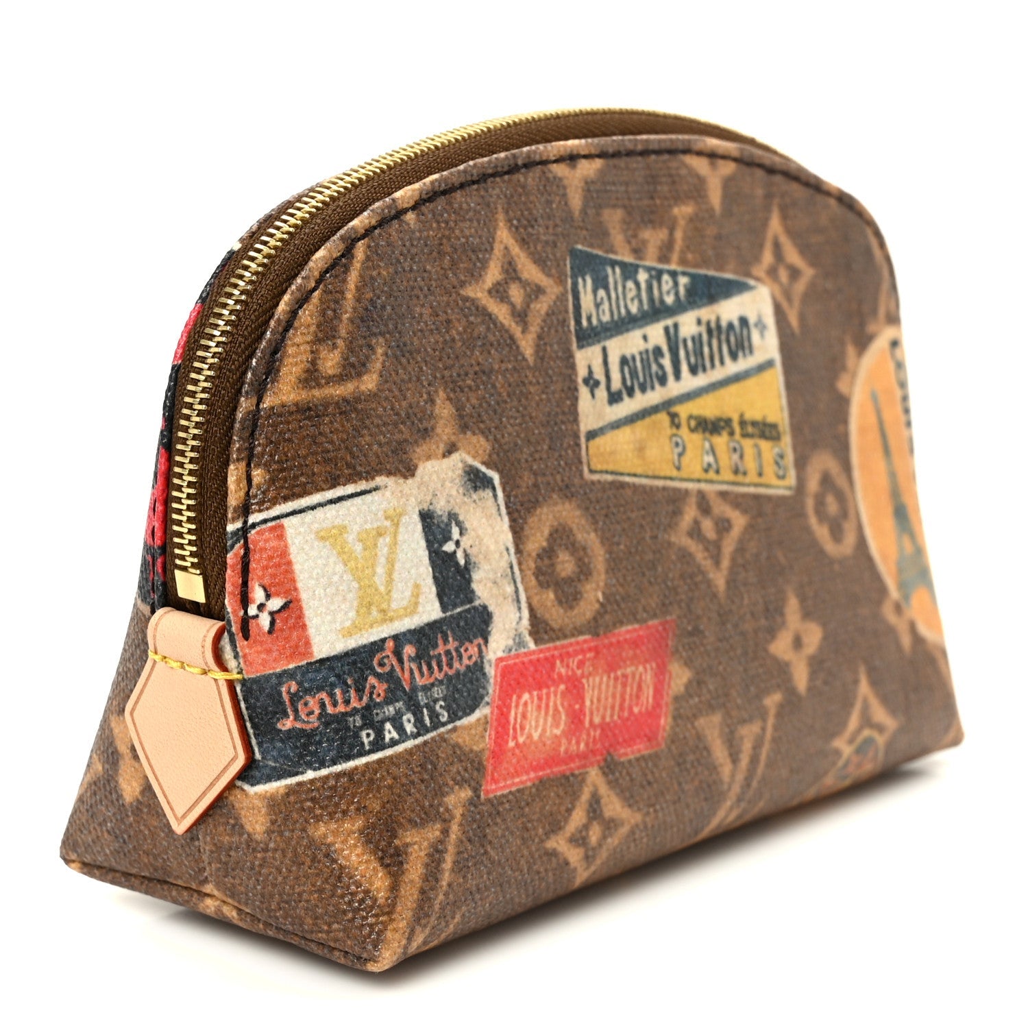 Louis Vuitton Monogram Flight Mode Cosmetic Pouch