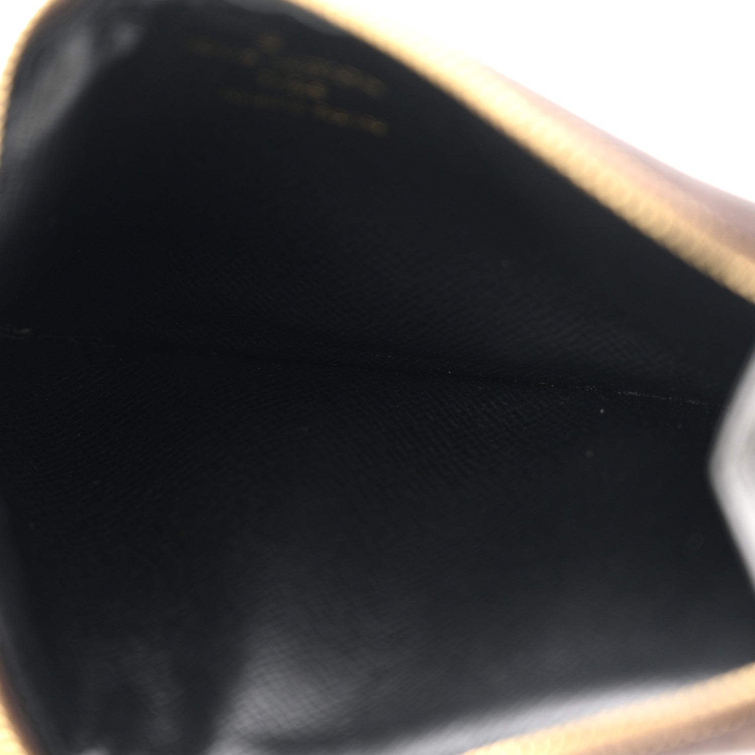 Louis Vuitton Monogram Recto Verso Card Holder Black