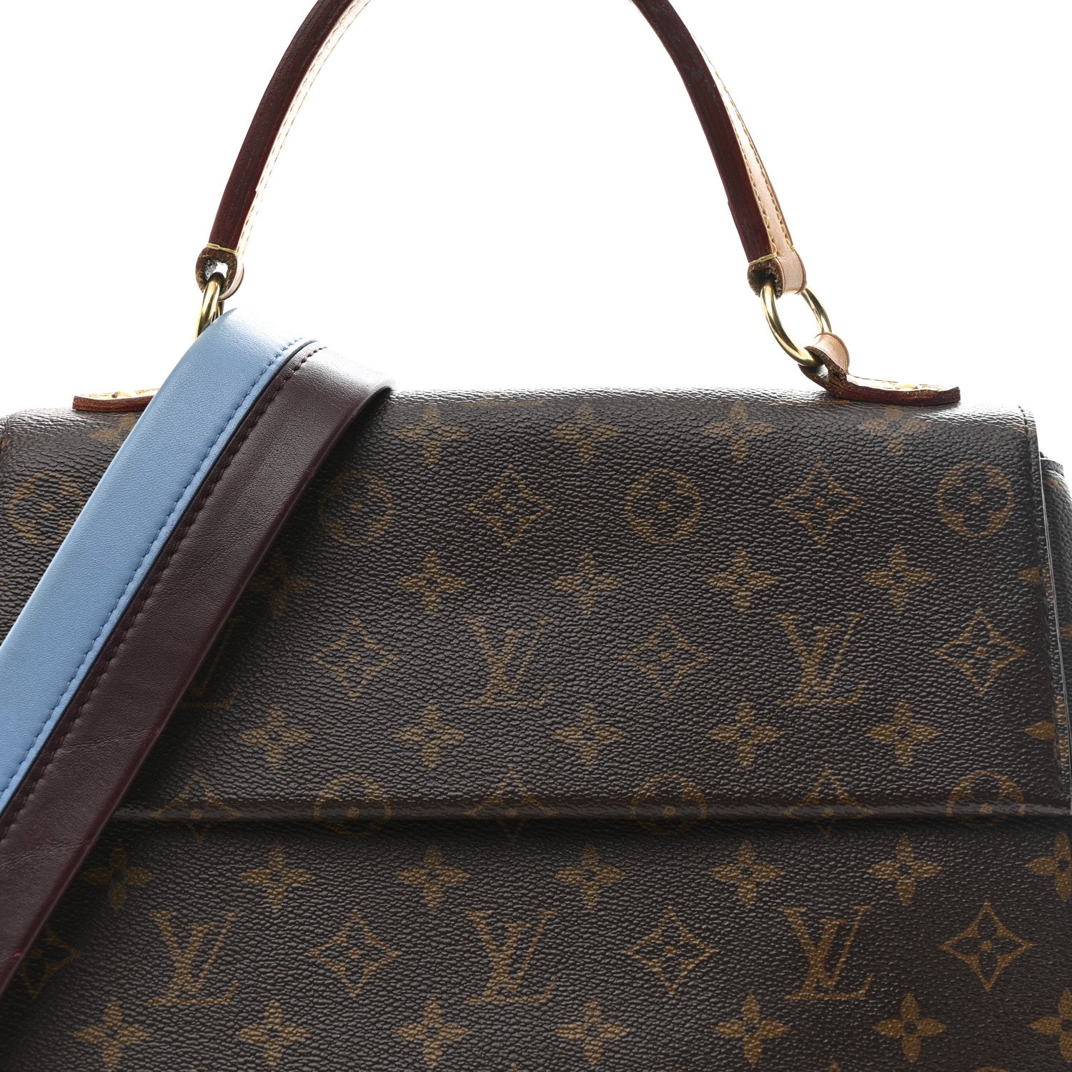 Louis Vuitton Monogram Cluny MM Blue Glacial