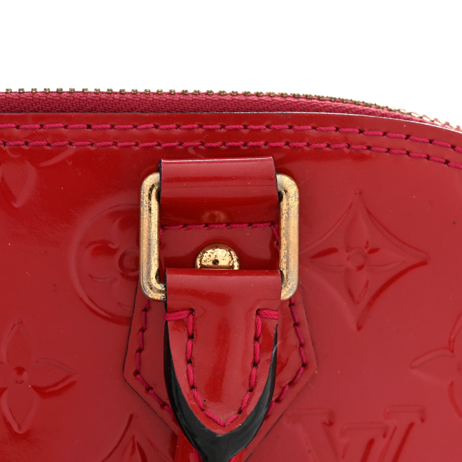 Louis Vuitton Vernis Alma PM Rose Indien