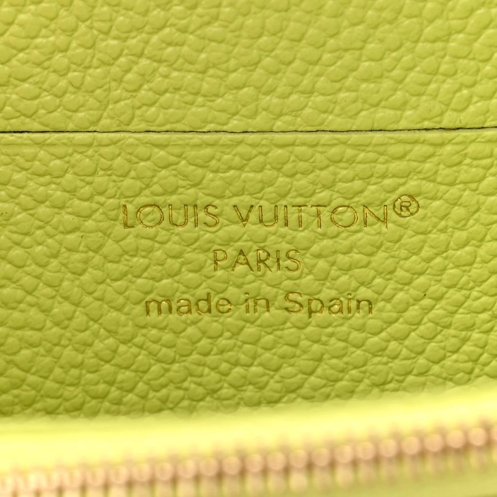 Louis Vuitton Empreinte Rosalie Coin Purse Zesty Lime
