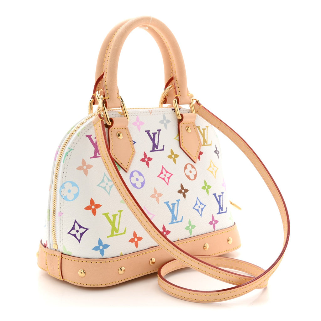 Louis Vuitton LV X TM Monogram Multicolor Alma BB White