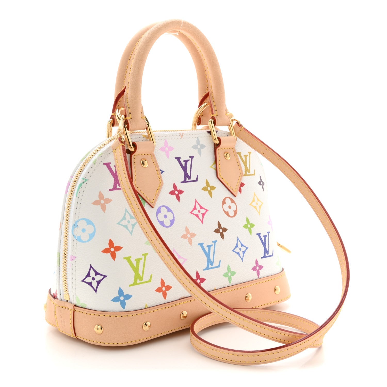 Louis Vuitton LV X TM Monogram Multicolor Alma BB White
