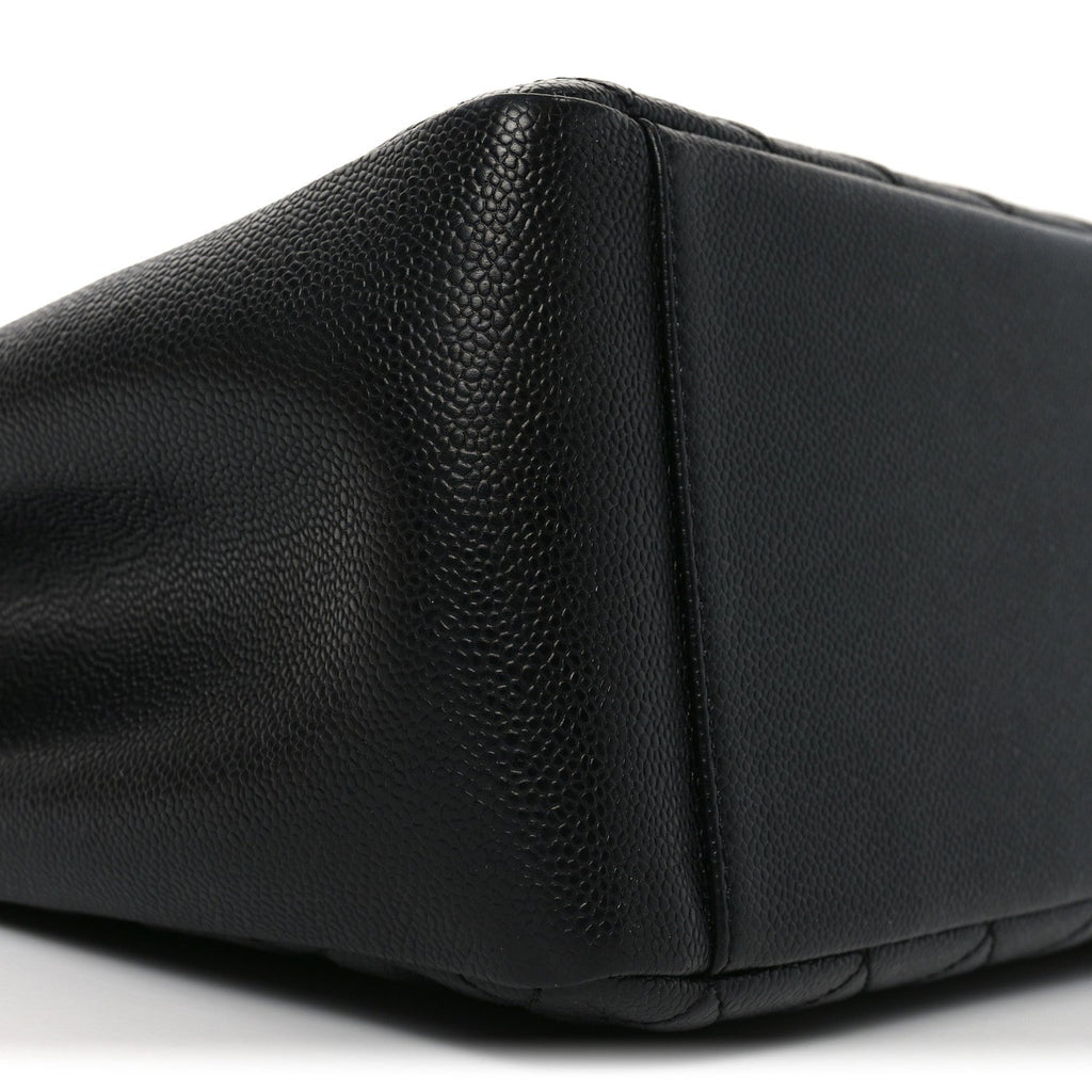 Chanel Caviar Quilted Grand Shopping Tote GST Black