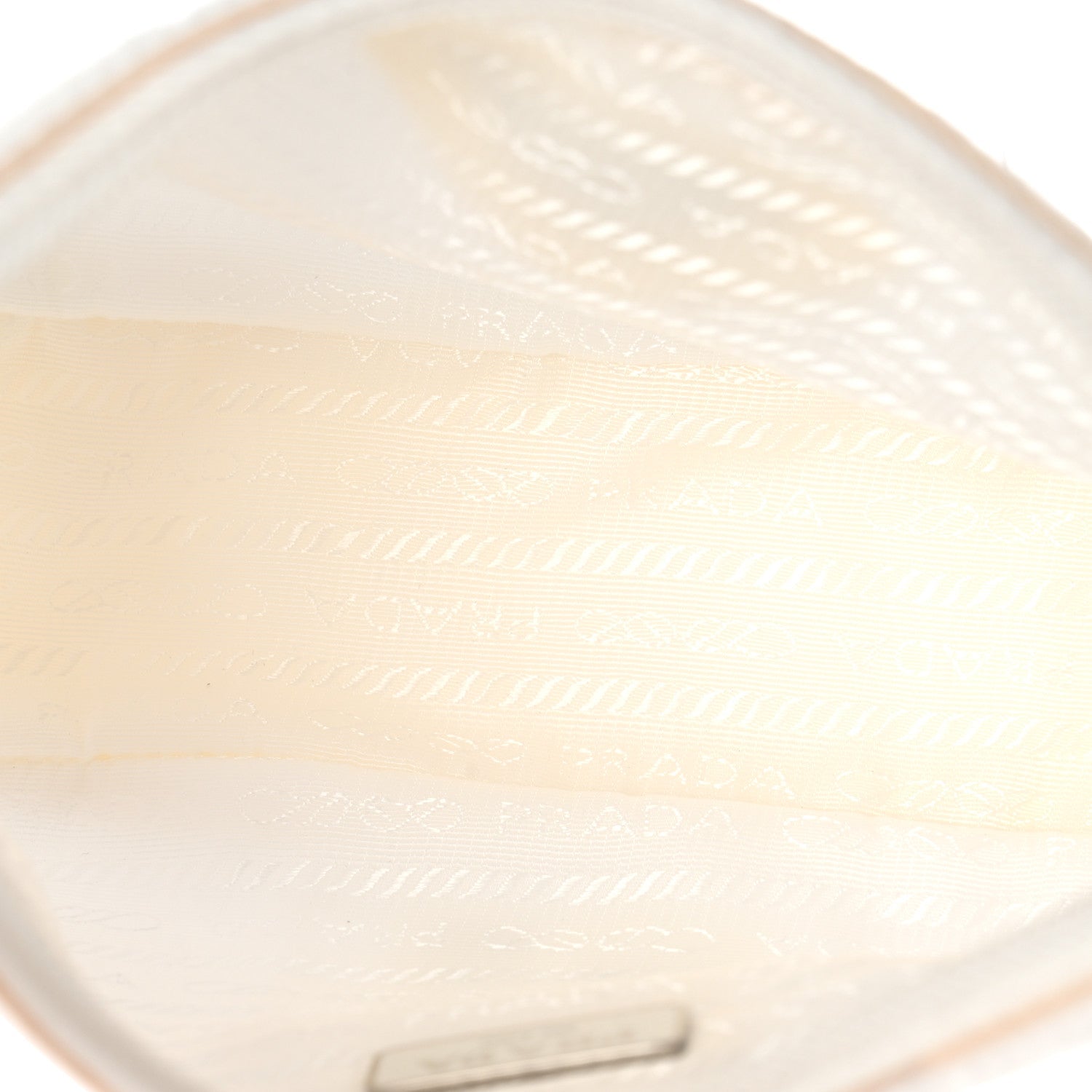 Prada Tessuto Nylon Mini Re-Edition 2000 Bag White