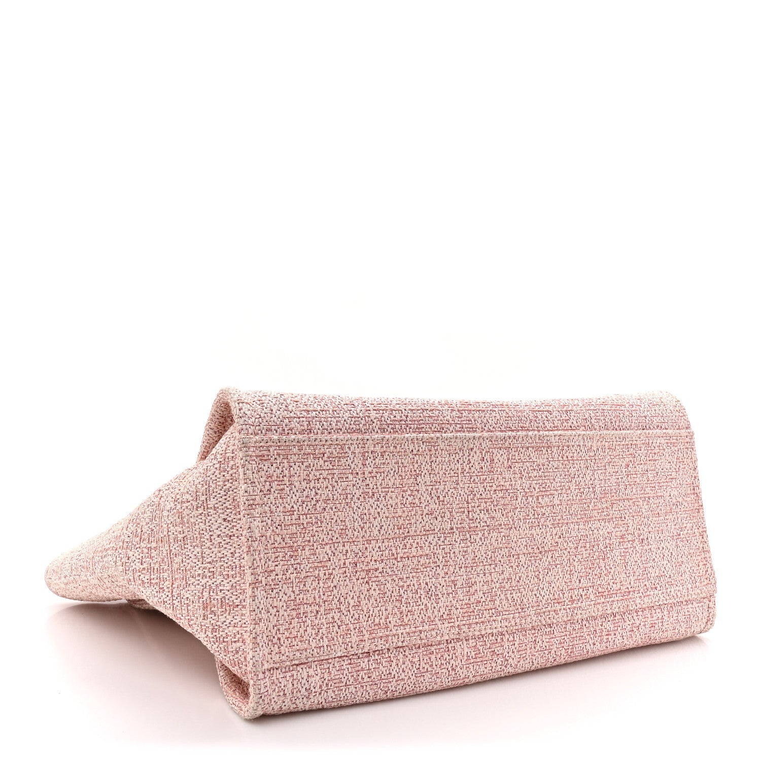 Chanel Lurex Boucle Deauville Medium Tote  Pink