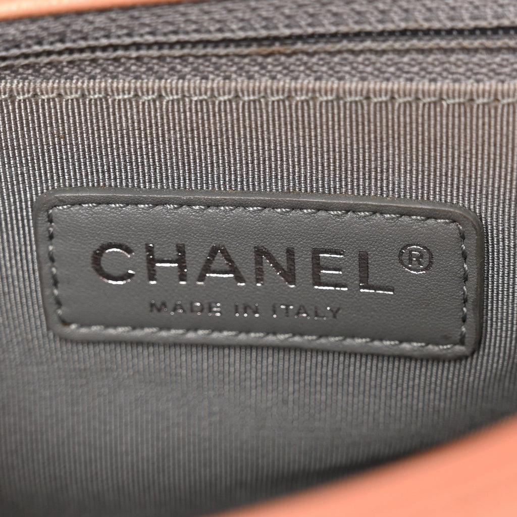 Chanel Galuchat Stingray Medium Boy Flap Pink