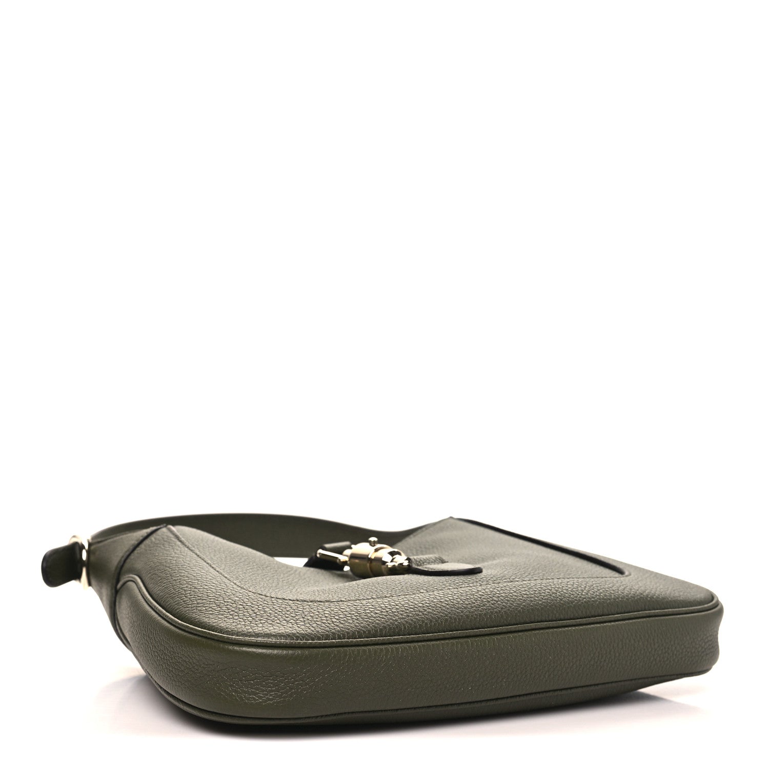 Gucci Grand Prix Calfskin Medium Jackie 1961 Hobo Dark Green