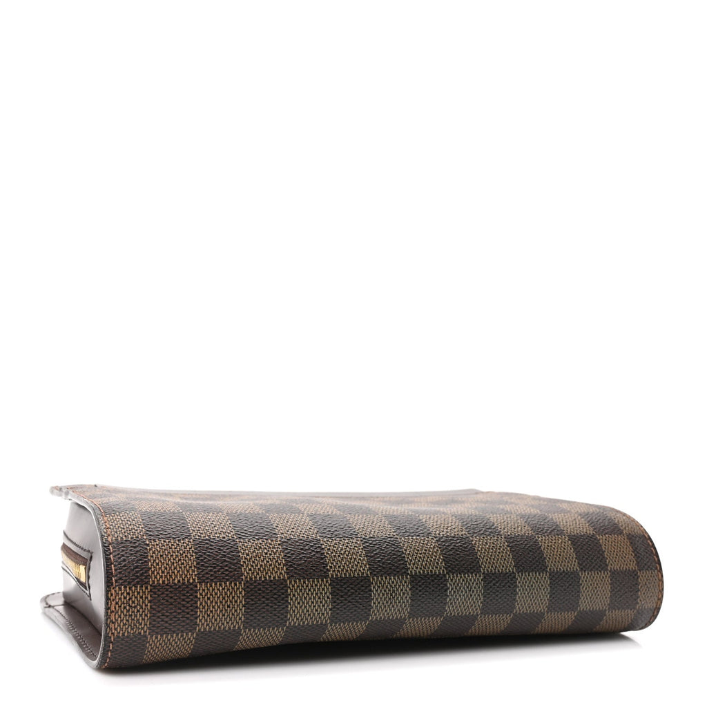Louis Vuitton Damier Ebene Pochette Saint Louis Clutch