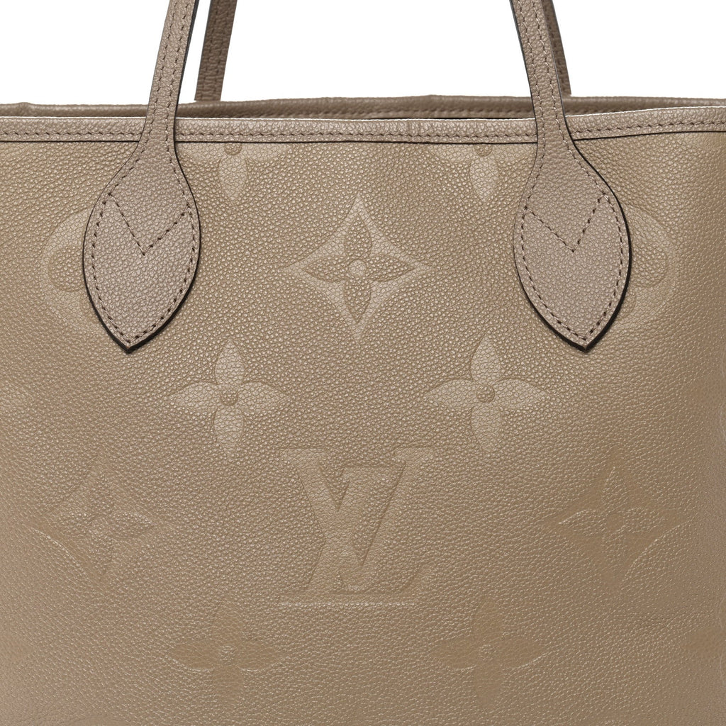 Louis Vuitton Empreinte Monogram Giant Neverfull MM Tourterelle