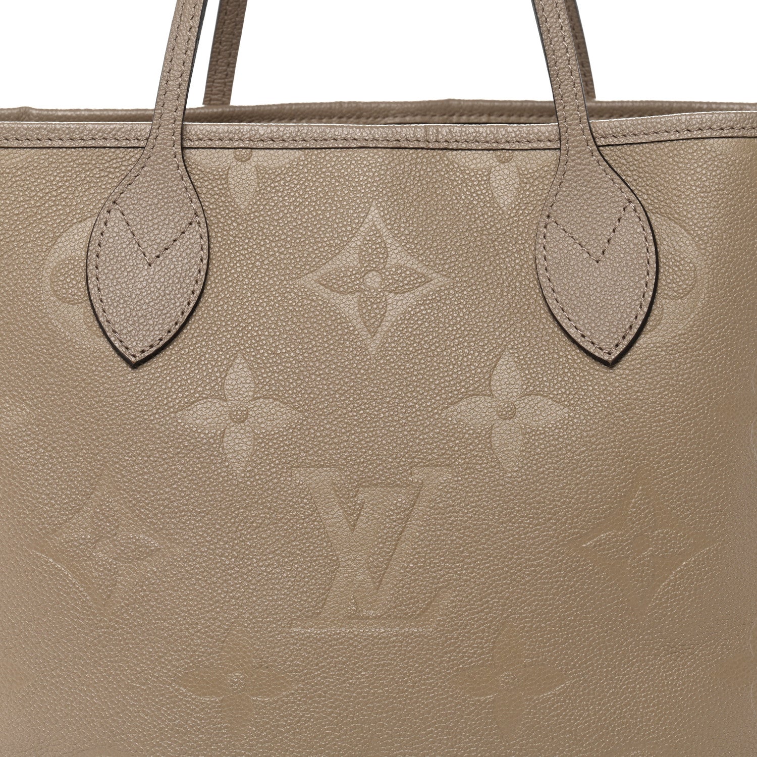 Louis Vuitton Empreinte Monogram Giant Neverfull MM Tourterelle