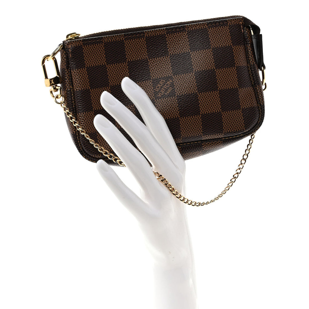 Louis Vuitton Damier Ebene Mini Pochette Accessories