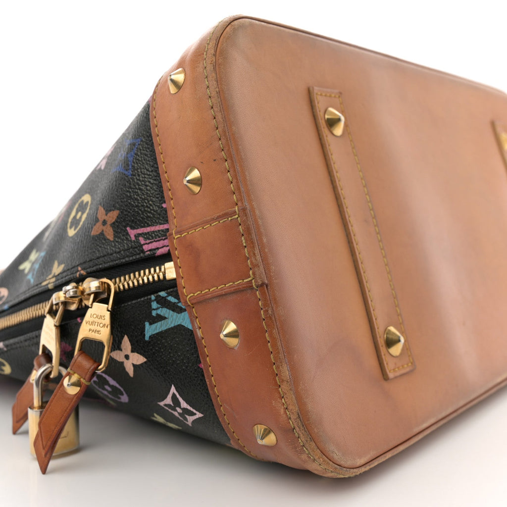 Louis Vuitton Monogram Multicolor Alma GM Black