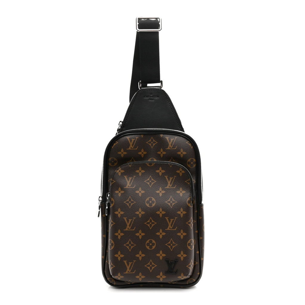Louis Vuitton Monogram Macassar Avenue Sling Bag NM
