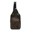 Louis Vuitton Monogram Macassar Avenue Sling Bag NM