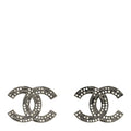 Ruthenium Crystal CC Earrings