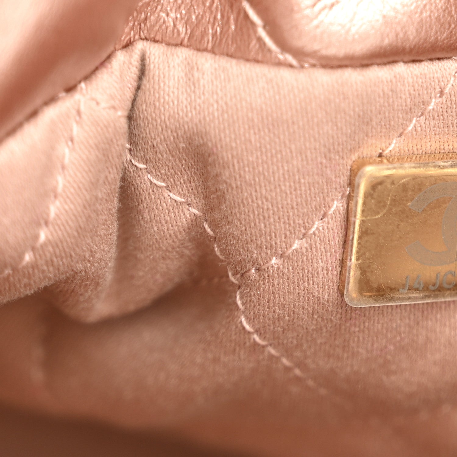 Chanel Metallic Calfskin Quilted Mini Chanel 22 Copper