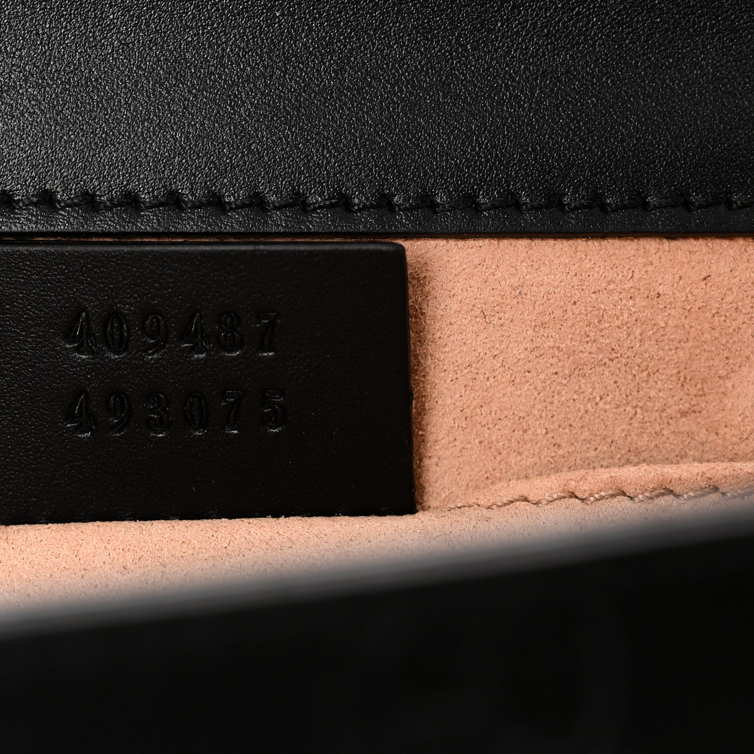 Gucci Guccissima Small Padlock Shoulder Bag Black