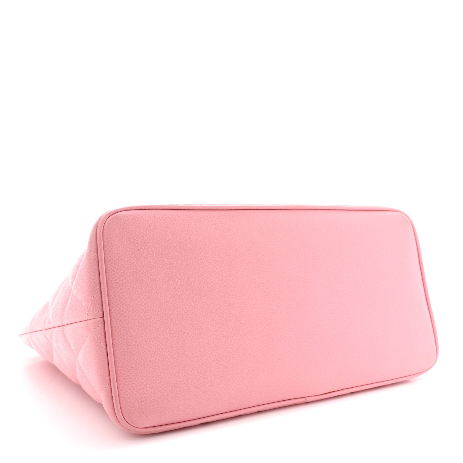 Chanel Caviar Medallion CC Tote Light Pink