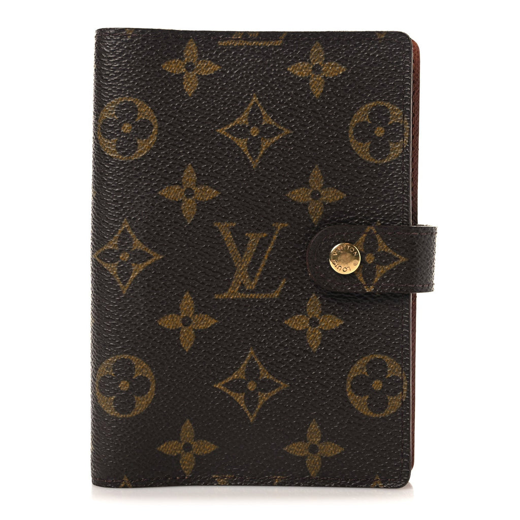 Louis Vuitton Monogram Small Ring Agenda Cover