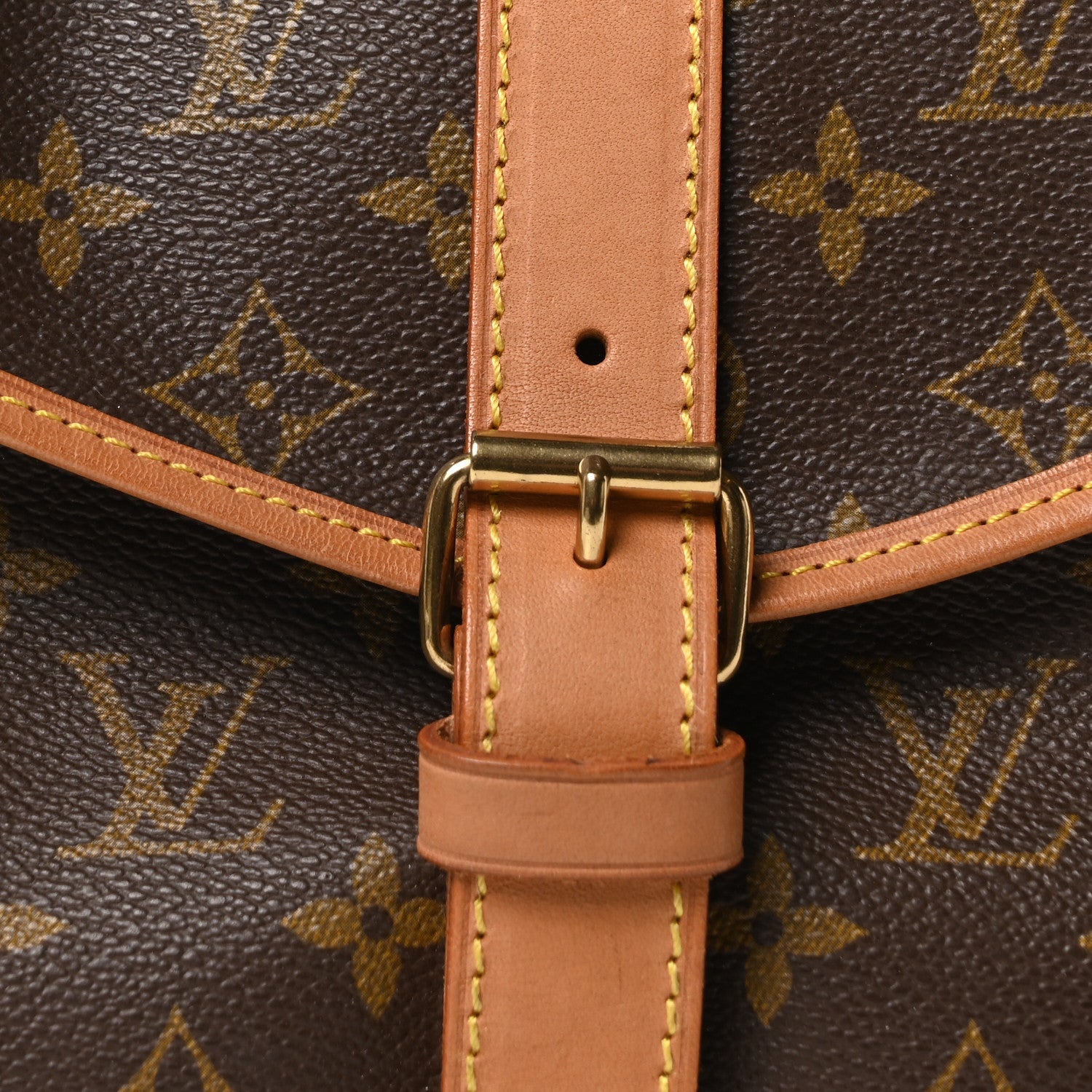 Louis Vuitton Monogram Saumur 35