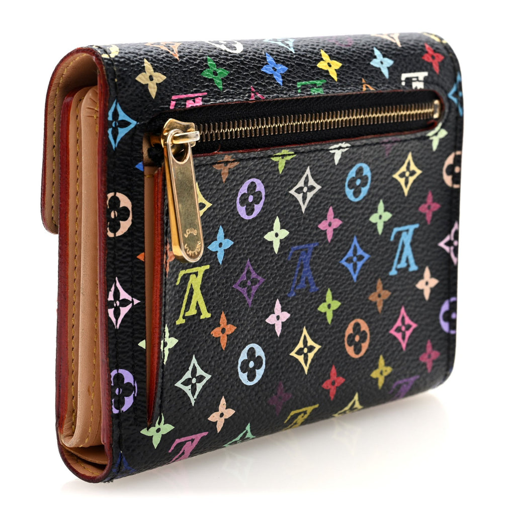Louis Vuitton Monogram Multicolor Koala Wallet Black