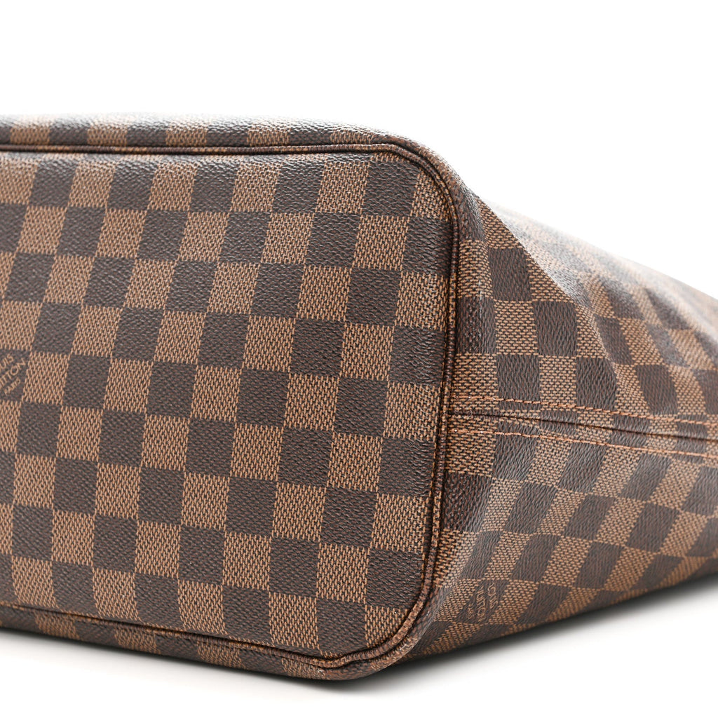 Louis Vuitton Damier Ebene Neo Neverfull MM Rose Ballerine