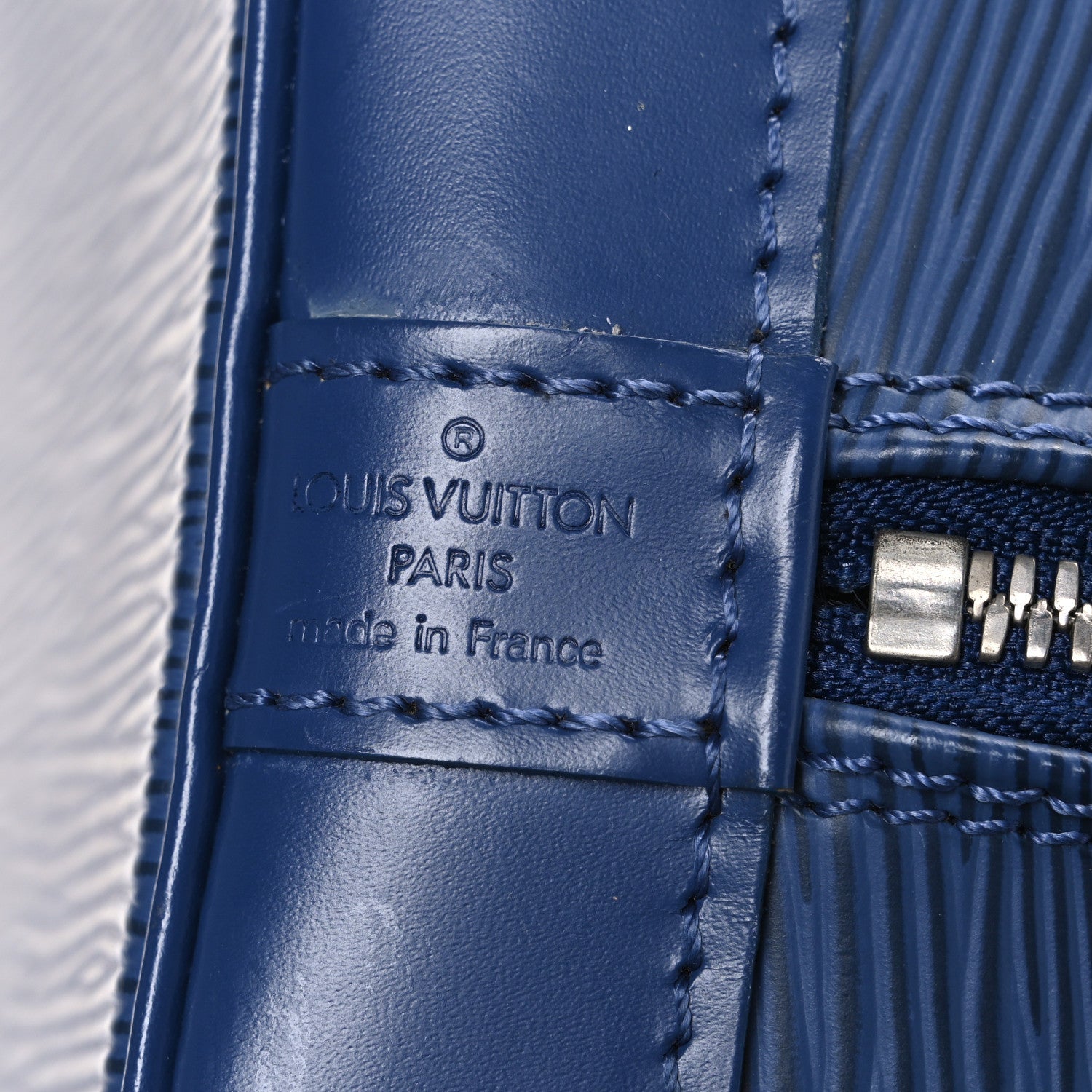 Louis Vuitton Epi Alma PM Indigo