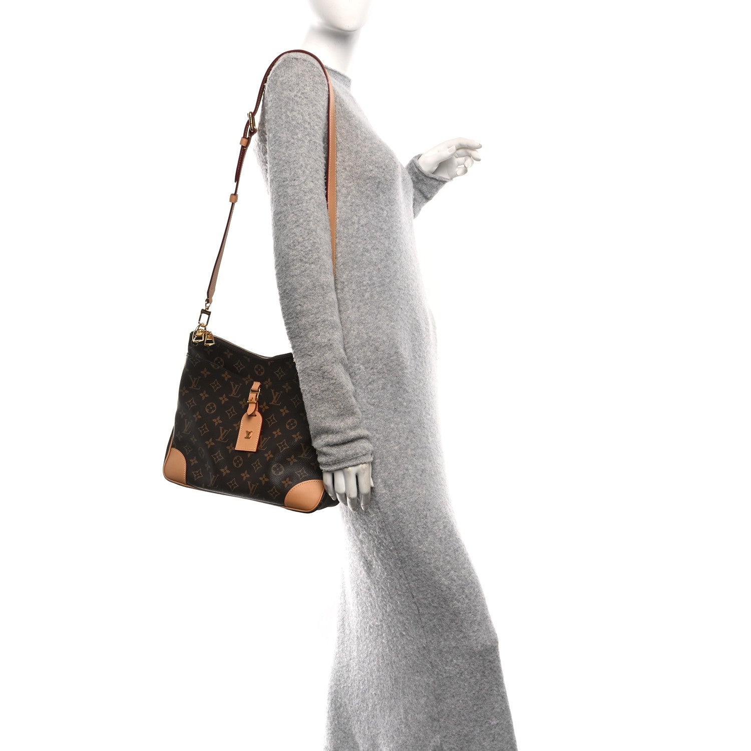 Louis Vuitton Monogram Odeon MM Natural