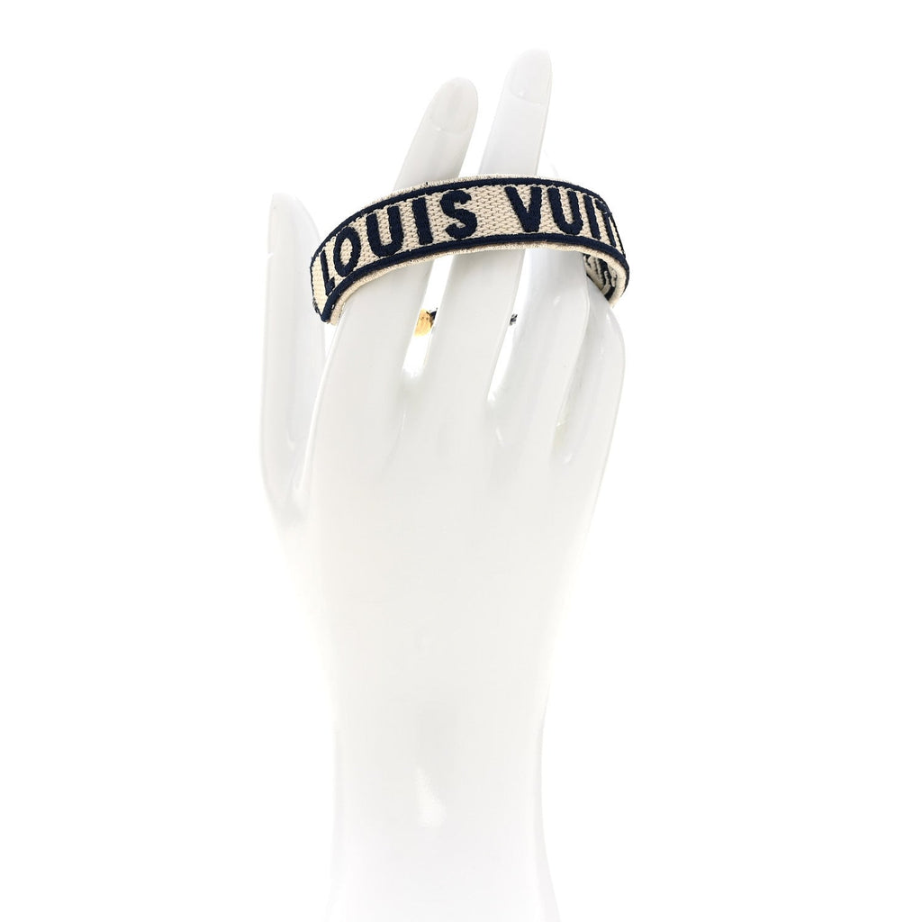 Louis Vuitton Woven LV Buddy Bracelet