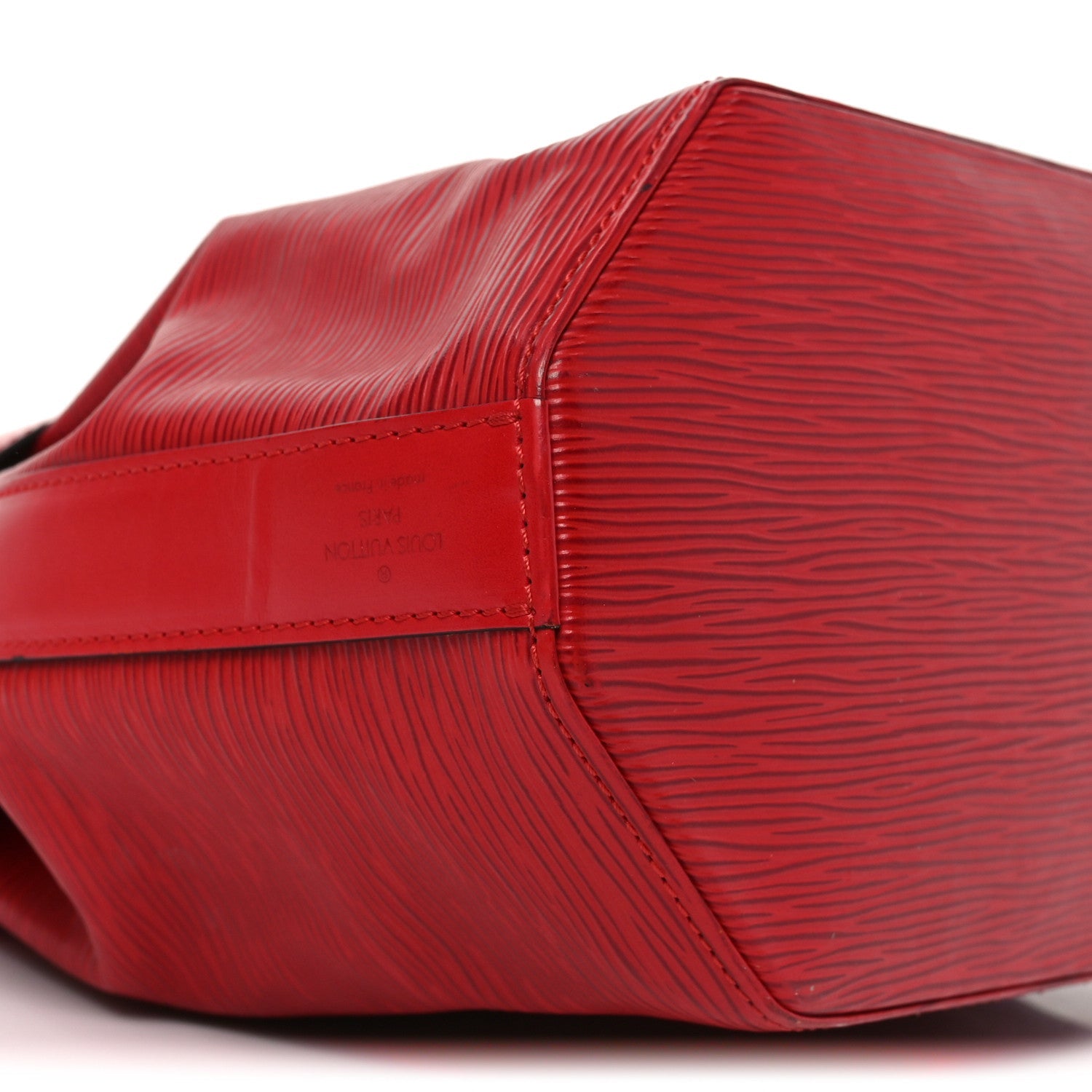 Louis Vuitton Epi Sac D'epaule Castillan Red