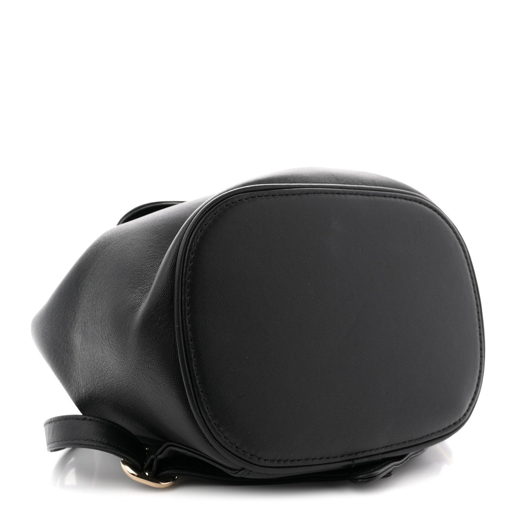 Chanel Lambskin CC Mania Backpack Black