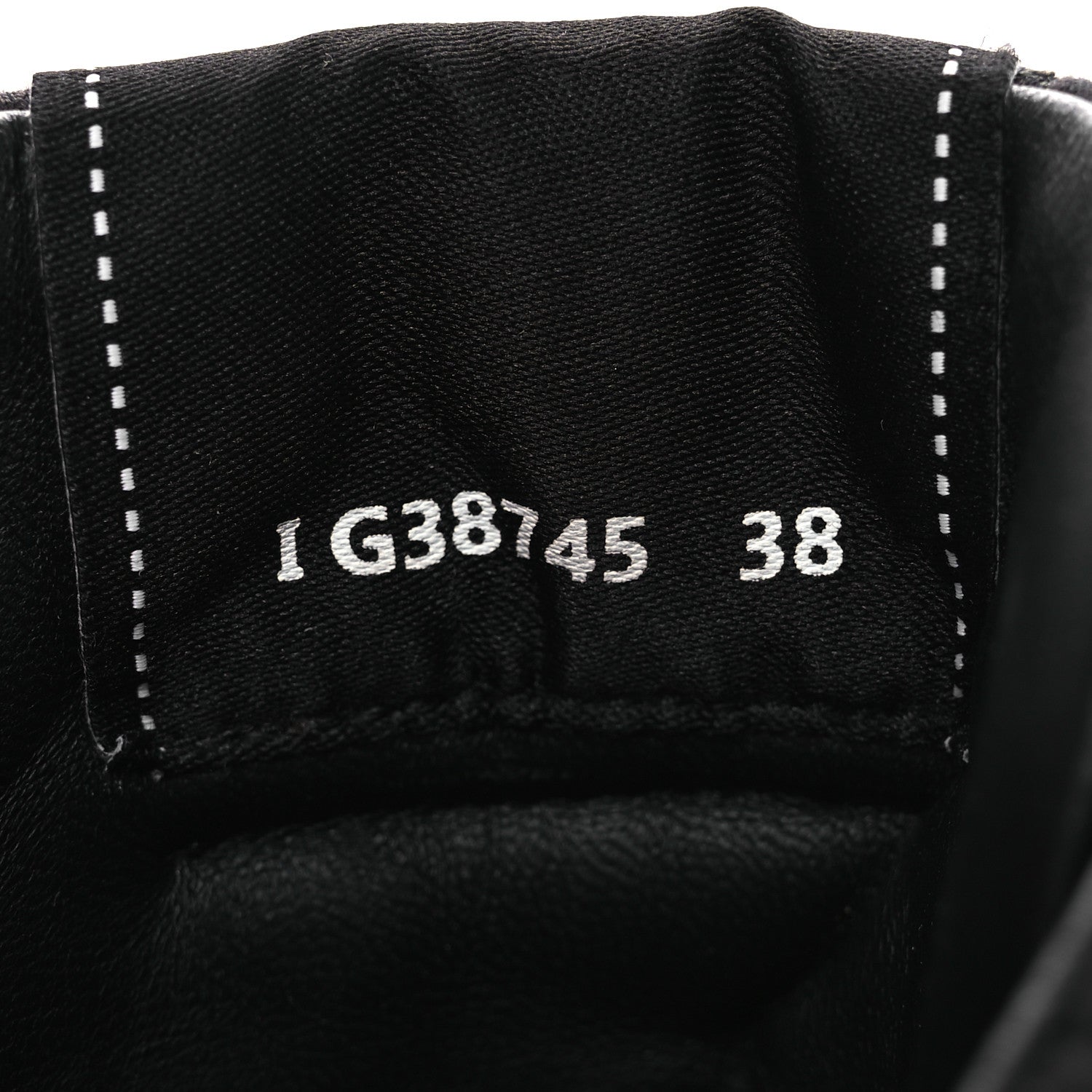 Chanel Suede Grained Calfskin CC Lace Up Boots 38 Black