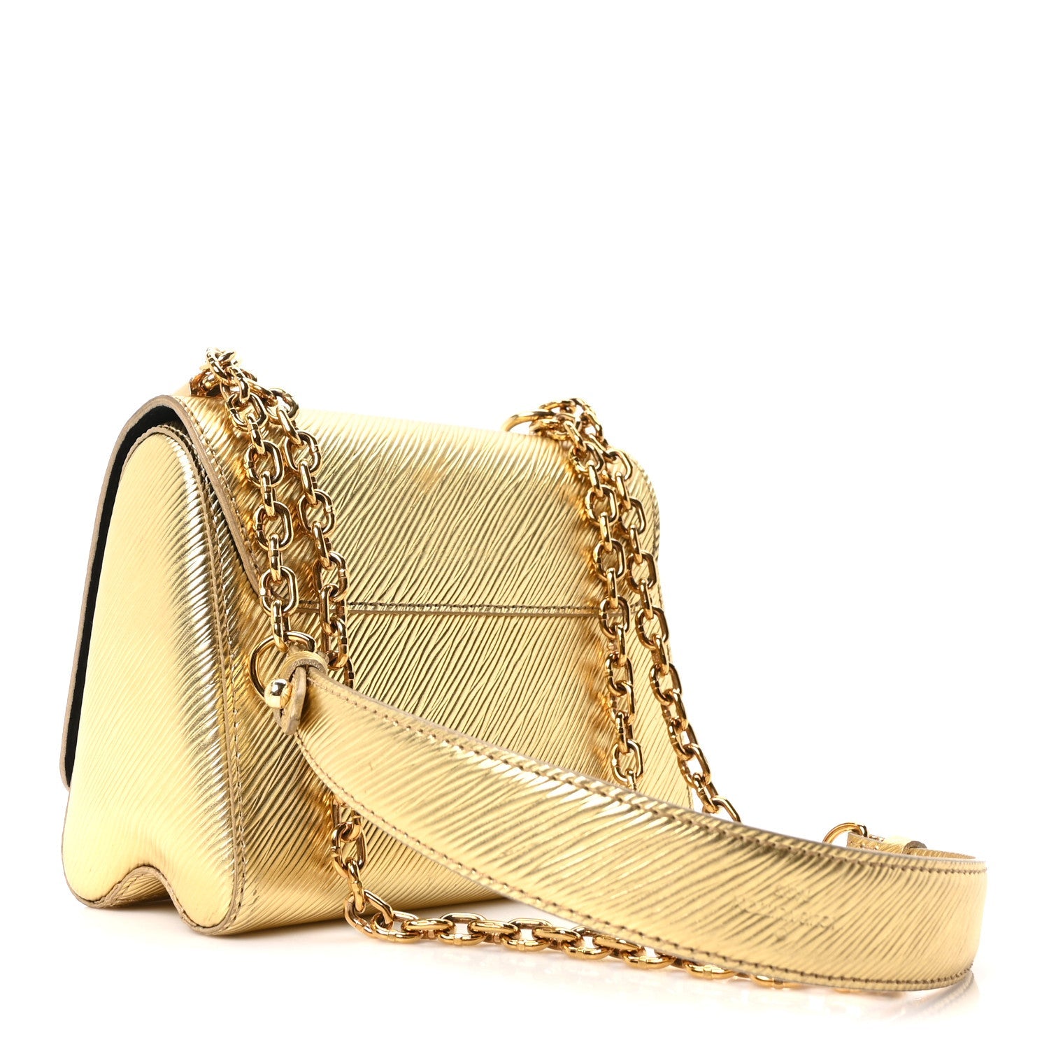Louis Vuitton Epi Twist Shoulder Bag PM Gold