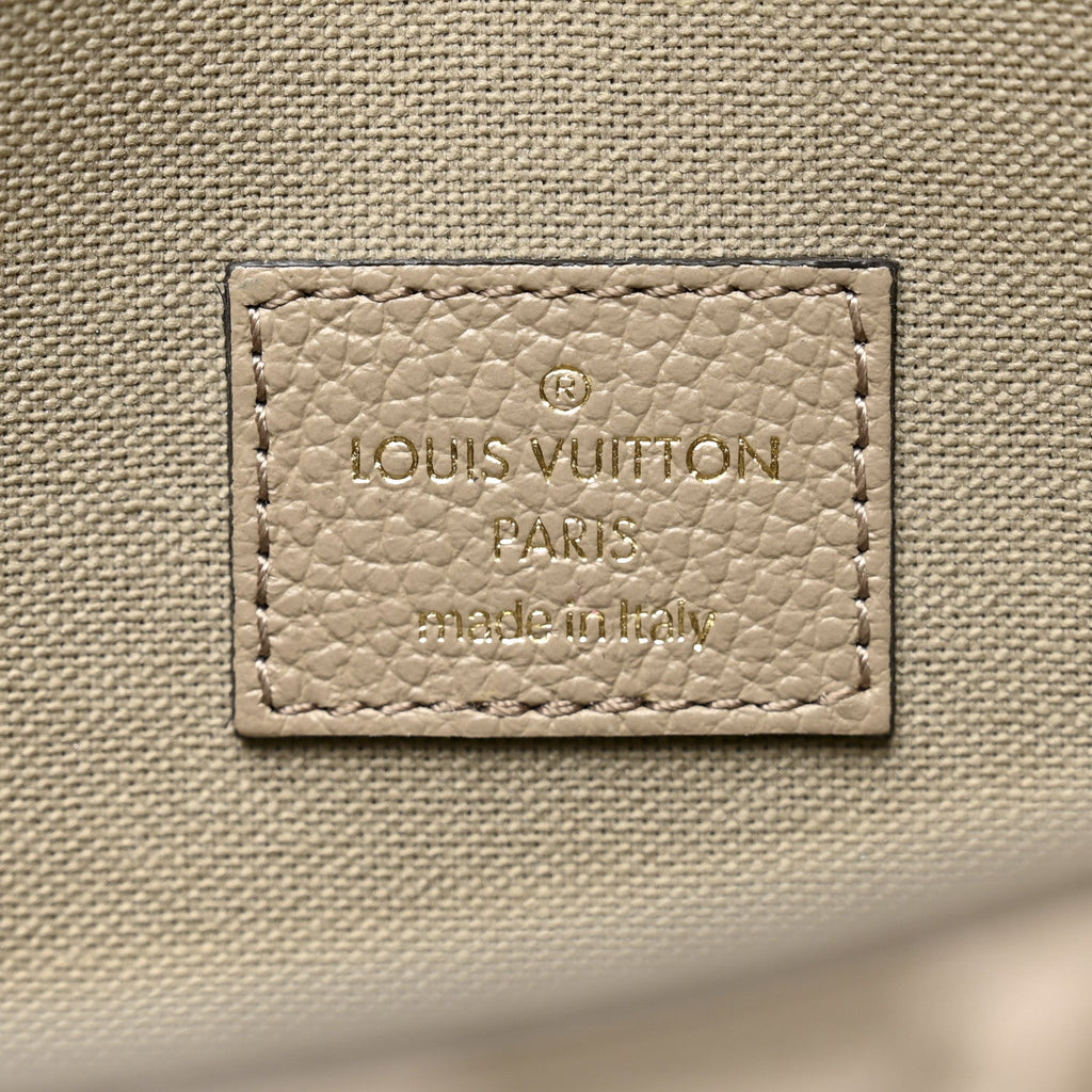 Louis Vuitton Empreinte Monogram Giant Felicie Pochette Tourterelle Creme