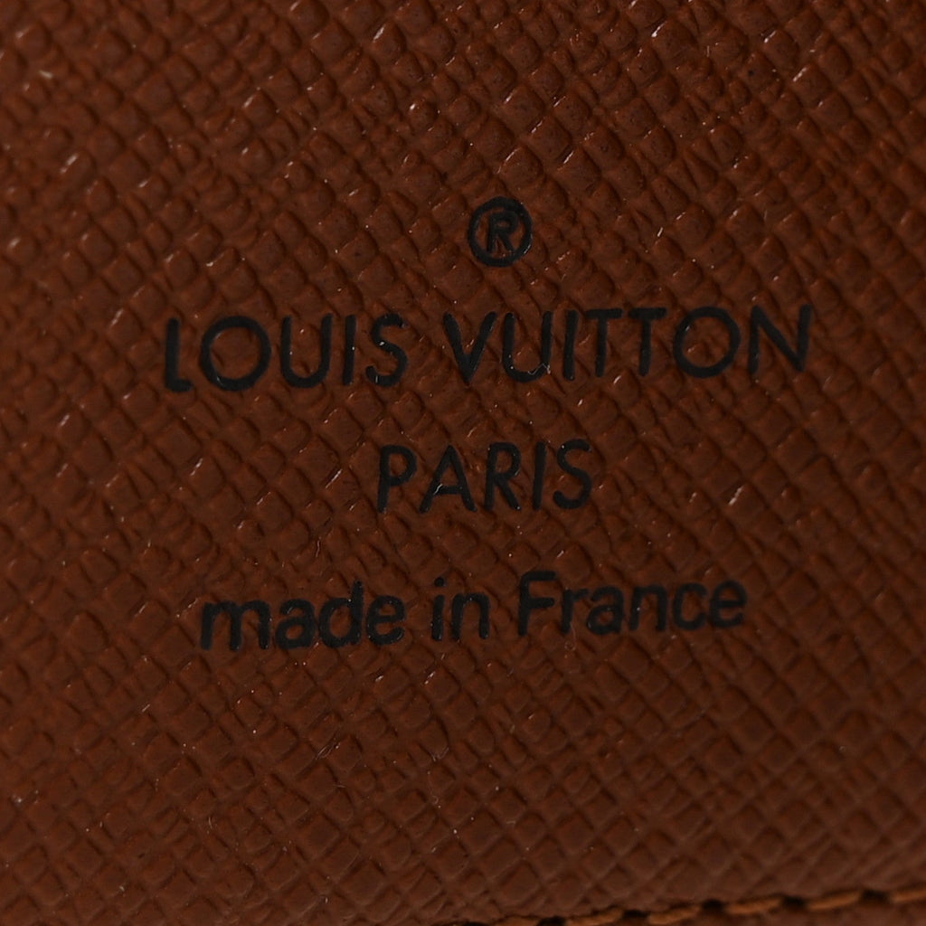 Louis Vuitton Monogram Porte Valeurs Checkbook Wallet