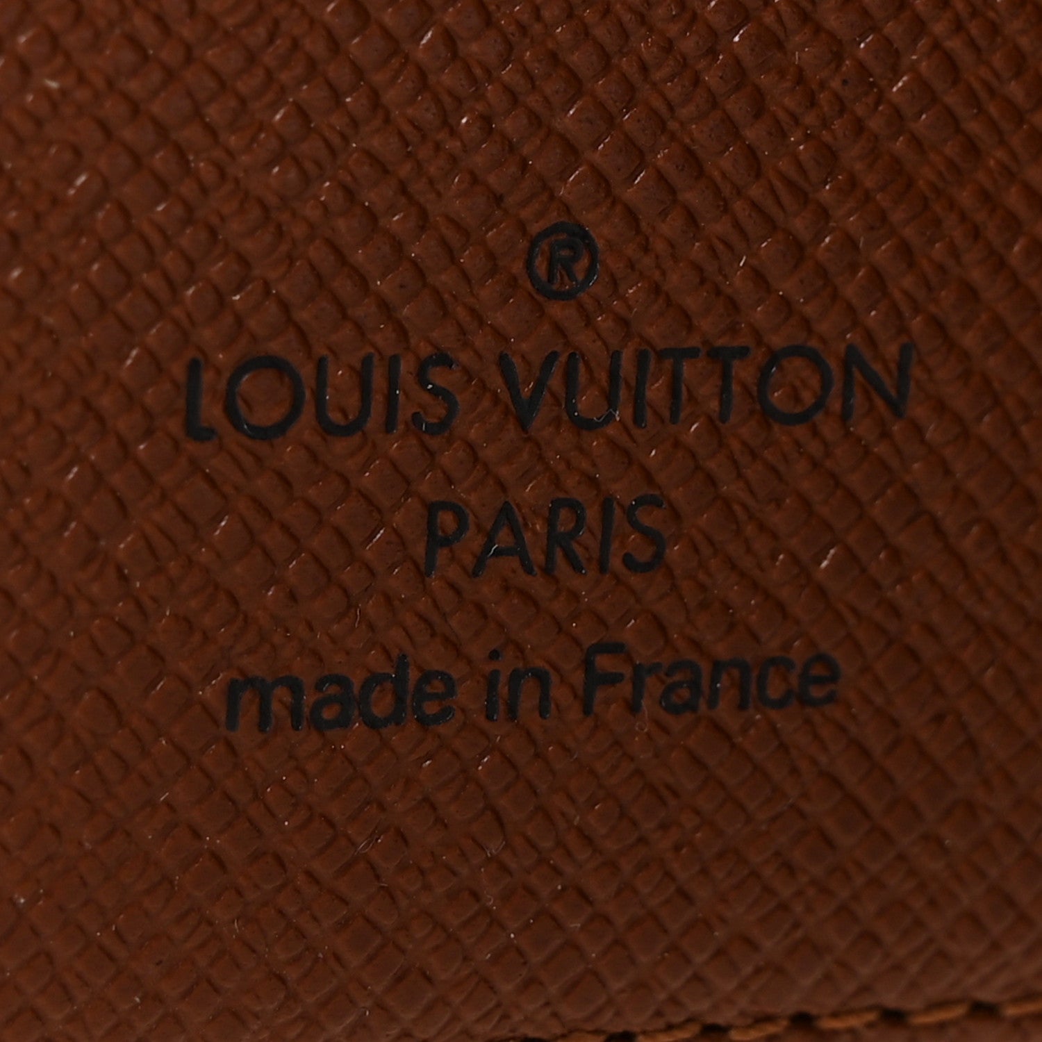 Louis Vuitton Monogram Porte Valeurs Checkbook Wallet