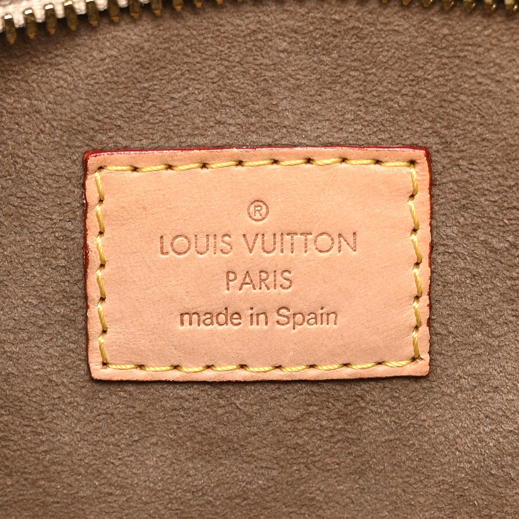 Louis Vuitton Monogram Multicolor Greta Black