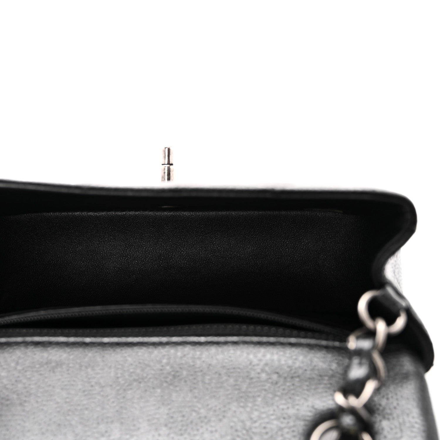 Chanel Caviar Quilted Mini Rectangular Flap Black