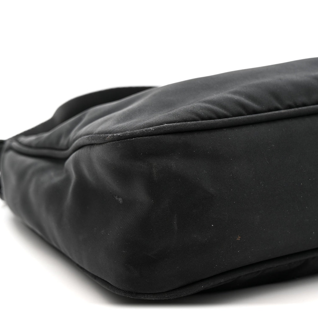 Prada Tessuto Nylon Mini Re-Edition 2000 Bag Black