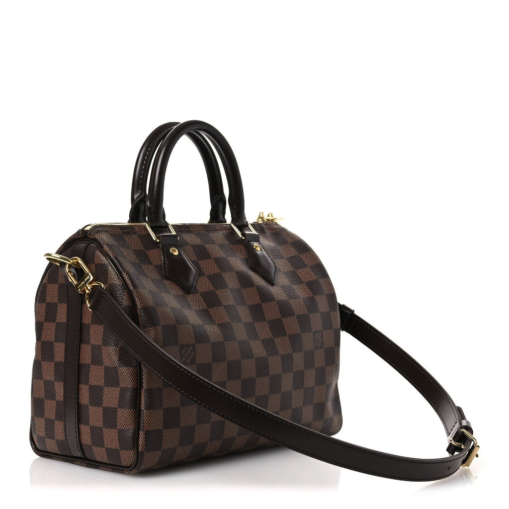 Louis Vuitton Damier Ebene Speedy Bandouliere 25