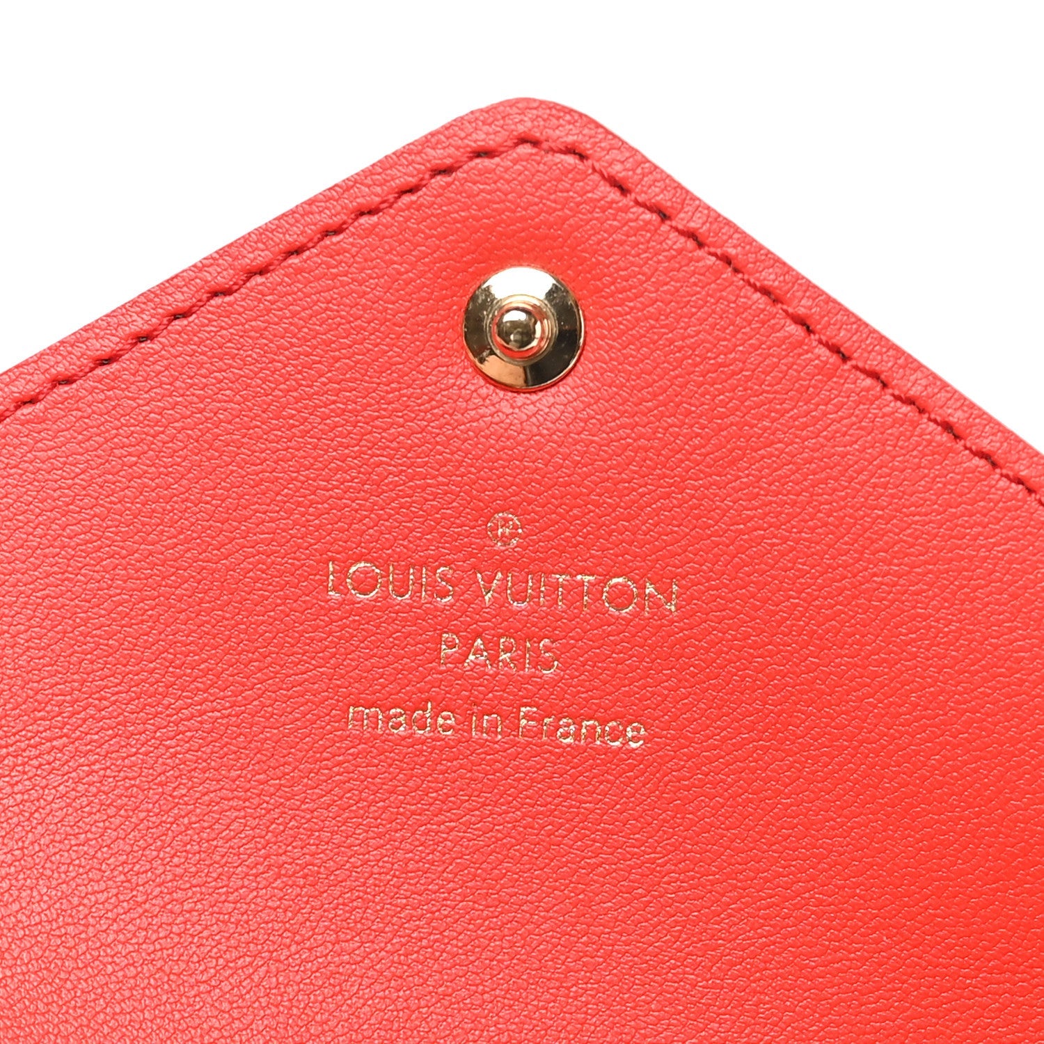 Louis Vuitton Monogram Medium Kirigami Pochette Insert Coquelicot