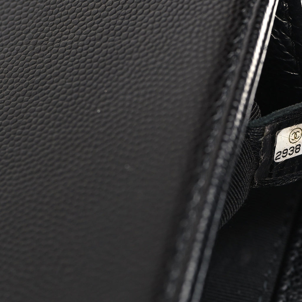Chanel Caviar Quilted Small Boy Flap Black