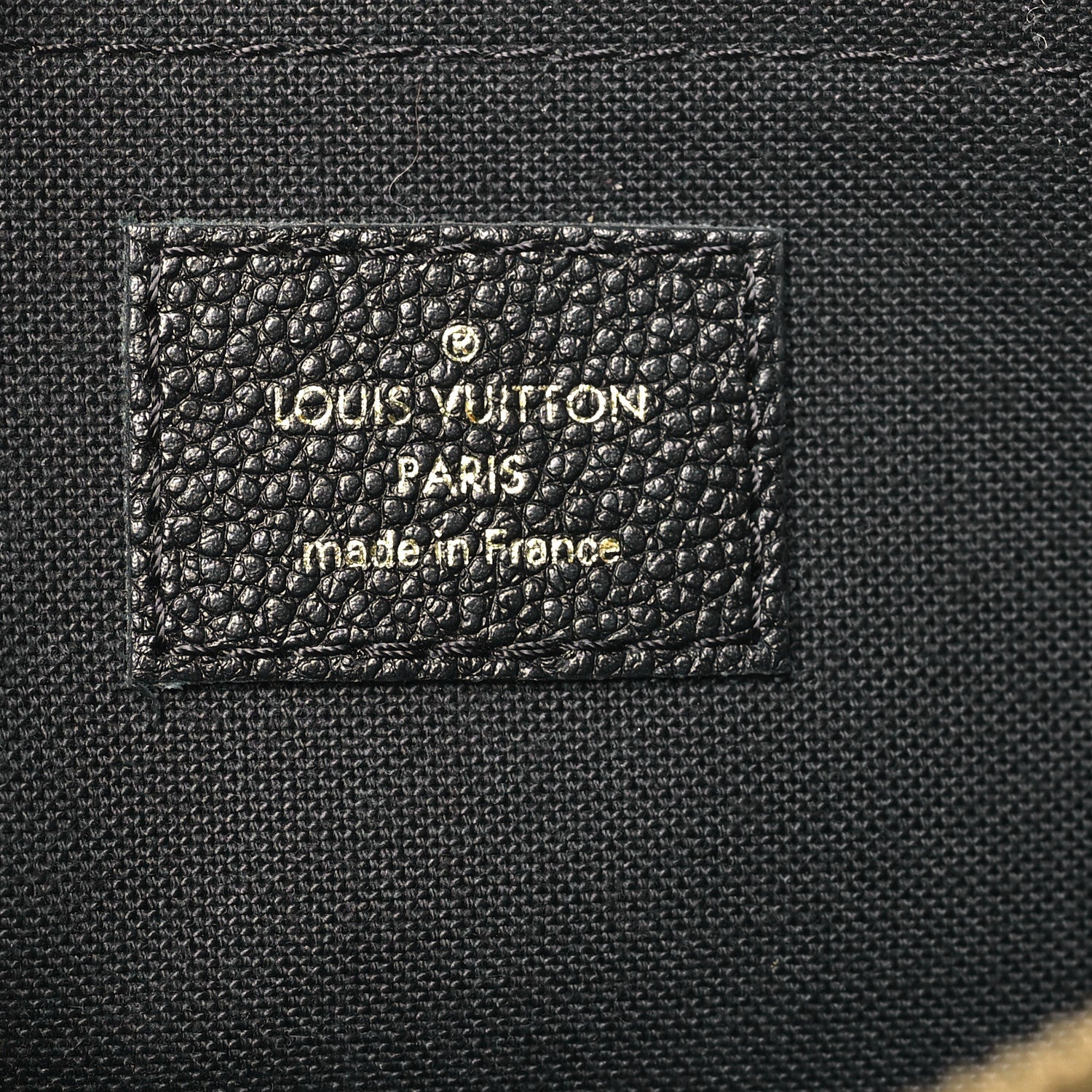 Louis Vuitton Empreinte Daily Pouch Black