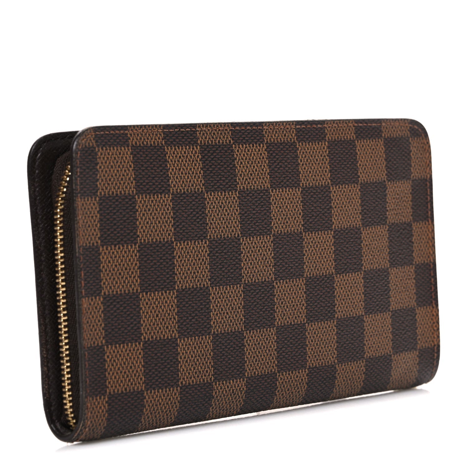 Louis Vuitton Damier Ebene Porte-Monnaie Zippe Zippy Wallet