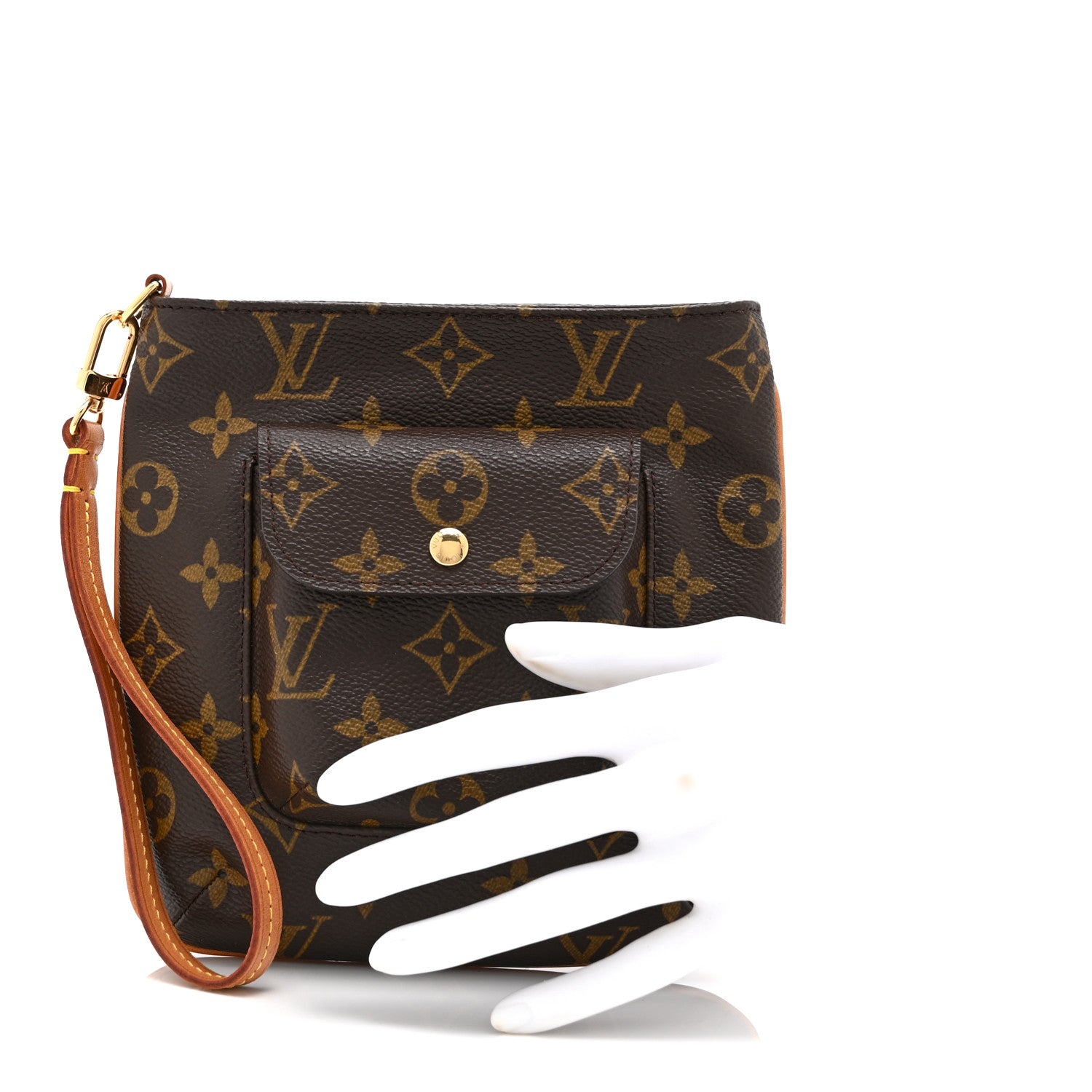 Louis Vuitton Monogram Partition Wristlet
