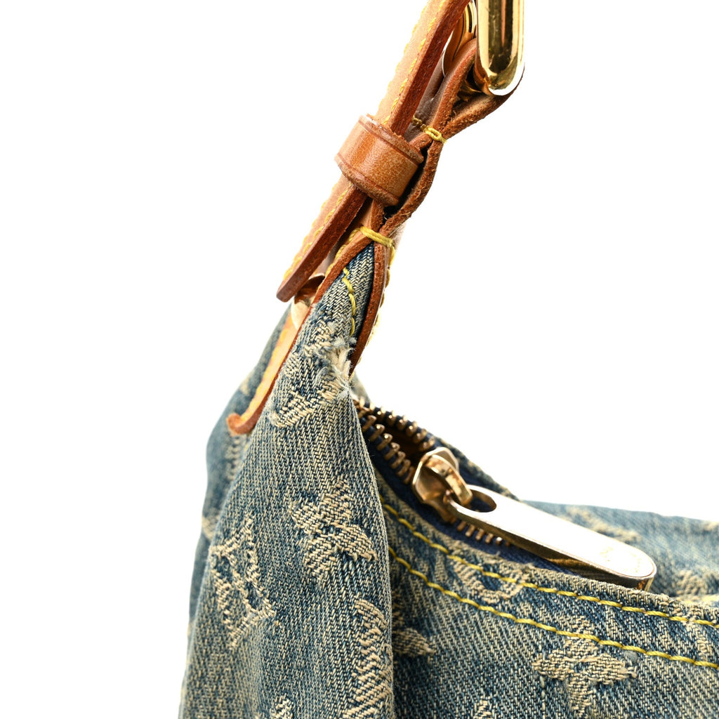 Louis Vuitton Denim Baggy GM Blue