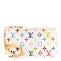 Louis Vuitton LV X TM Monogram Multicolor Key Pouch White