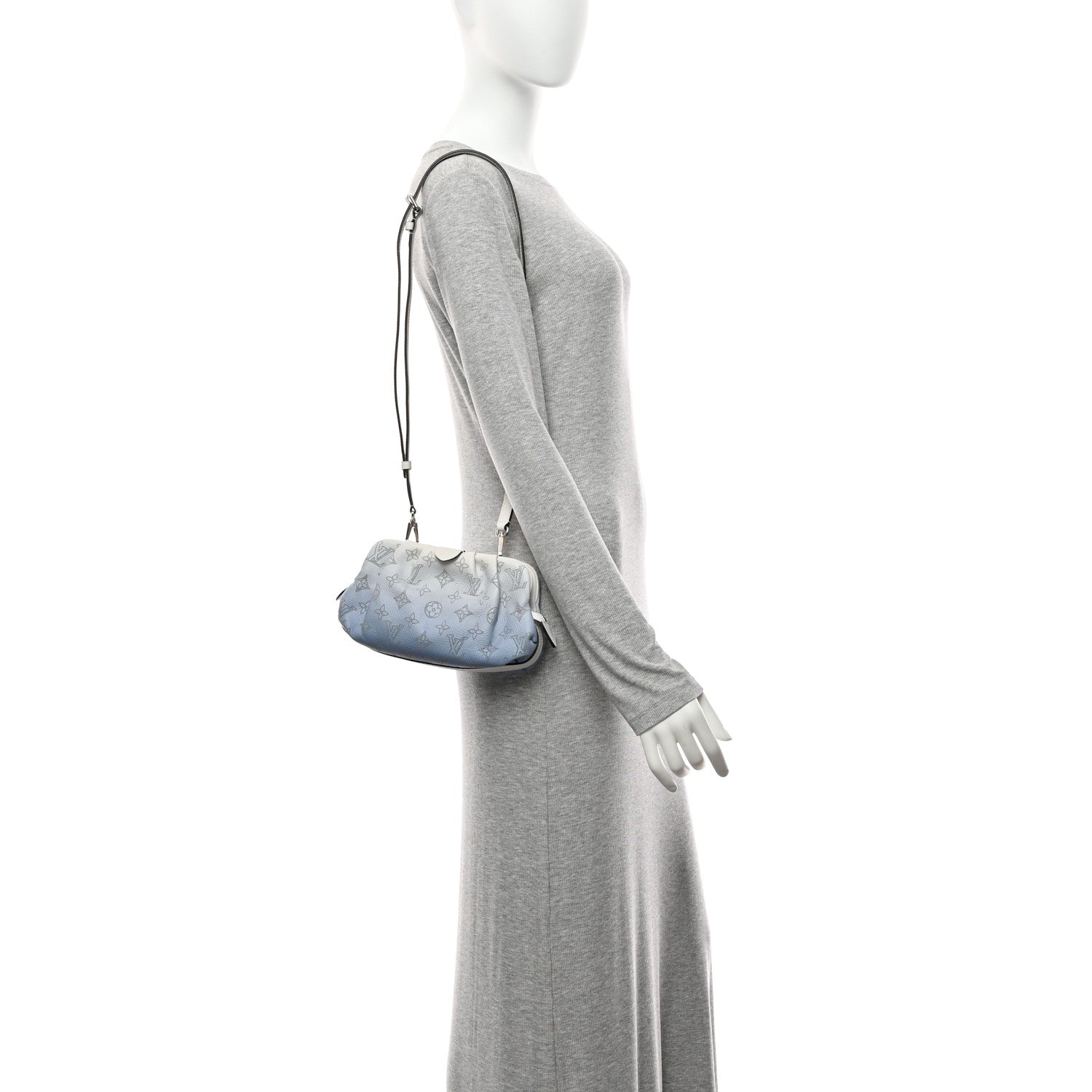 Louis Vuitton Mahina Degrade Scala Mini Pouch Bleu
